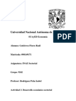 Actividad 3 Desarrollo Economico Sectorial