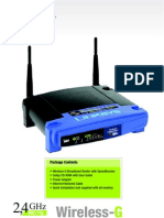 Linksys Wireless G Speed Booster Router