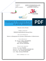 Conception Et Deploiement Dune Solution PDF