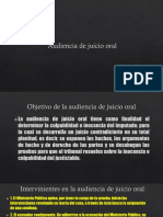 Audiencia de Juicio Oral - Pptx. Abril 30-2018