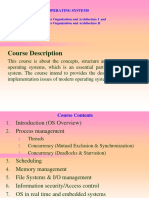 Lecture 1 - OS (Introduction Process Management)