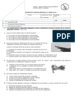 Ev. Diagnóstico 5 Básico Ciencias Naturales