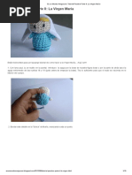 Es Un Mundo Amigurumi - Tutorial Pesebre Parte II - La Virgen María PDF