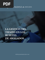 Gestion Del Tiempo Bufetes de Abogados Alan Aldana