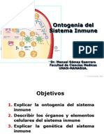 Anatomía y Ontogenia Del Sistema Inmune