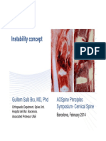 43 Instabbility Concept in Cervical Spine.