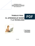 Trabajo Final de Informática: Aprendizaje Significativo y Tecnología.