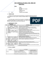 Programacion Curricular Anual Del Área de Quechua5 5º