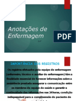 Anotações de Enfermagem