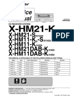 Pioneer X-hm11 X-hm21 Service Manual