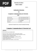 DCN Lab Manual Uol