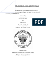 Comparative Study of Federalism in India