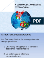 Estructura y Control Del Marketing Internacional