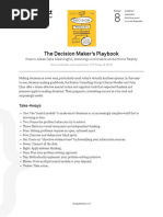 The Decision Makers Playbook Mueller en 34797 PDF