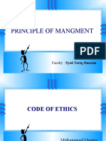 Code of Ethics 