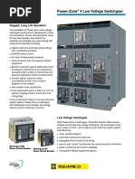 Power Zone 4 Low Voltage Switchgear PDF