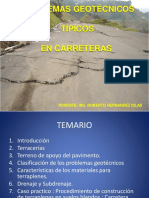 Problemas Geotecnicos Tipicos en Carreteras PDF