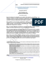 Codificación Acuerdo 020-12 Estatuto 22-01-20