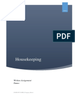 Housekeeping Essay