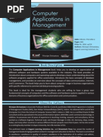 Computer Applications in Management