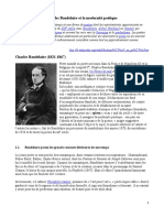 Baudelaire Et La Modernité Poétique