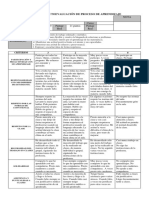 Rúbrica de Autoevaluacion Por Participacion en Clases