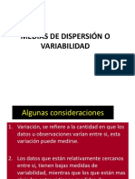 Estadística Clase 7º - Medidas de Variabilidad