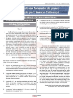 1º Simulado MP CE - Téc Ministerial - PROP Com Gabarito