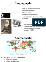 Bio 540 - Zoogeography - sp10 Notes