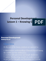 EsP-PD11 - 001 - Lesson - Knowing Oneself