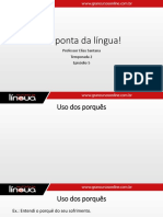 Na Ponta Da Lingua - Porques