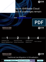 Live Migration @alibaba Cloud - Issues Settled & Challenges Remain - 0