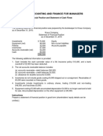 SFP and SCF - Practice Questions