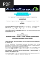 M.O.U-ODHARA PLANT (AstraZeneca Pharma U.S.A) .Parthiban Murugesan PDF