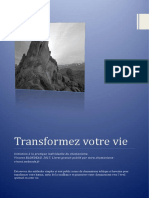 Transformez Votre Vie Initiation Pratique Individuelle PDF