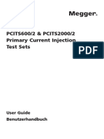 Megger Pcits 600 Manual PDF