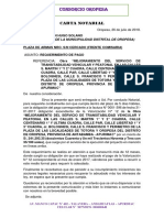 Carta Notarial