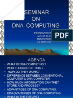 Seminar ON Dna Computing