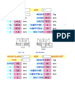 Flange Sizing Program