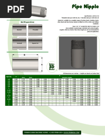 Pipe Nipple PDF