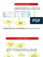 Cognos Screen Diagrams