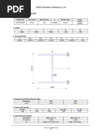 C1 W12x65 Summary Calculation