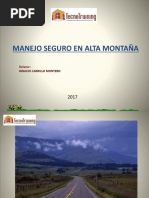 MANEJO DEFENSIVO ALTA MONTAÑA (Completo)