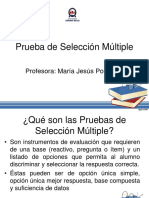 Prueba de Selección Múltiple