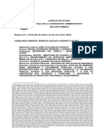 CONSEJO DE ESTADO Alcantarillado "El Pinar" y "Manantiales" de La Vereda Granizal Del Municipio de Bello - Antioquia