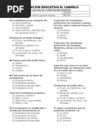 Evaluacion Ecosistema 3ro 2019