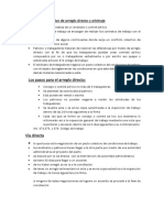 Procesoso Administrativos de Arreglo Directo