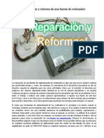 Reparación y Reforma de Una Fuente de Ordenador