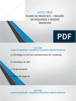 Plano de Negócios - Criação de Pequenos e Médios Negócios