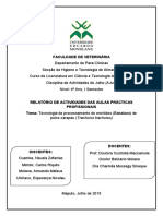 Tecnologia de Processamento Do Pescado